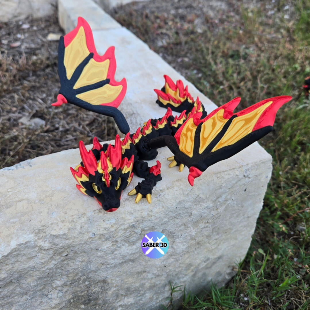 Baby FireStorm Dragon
