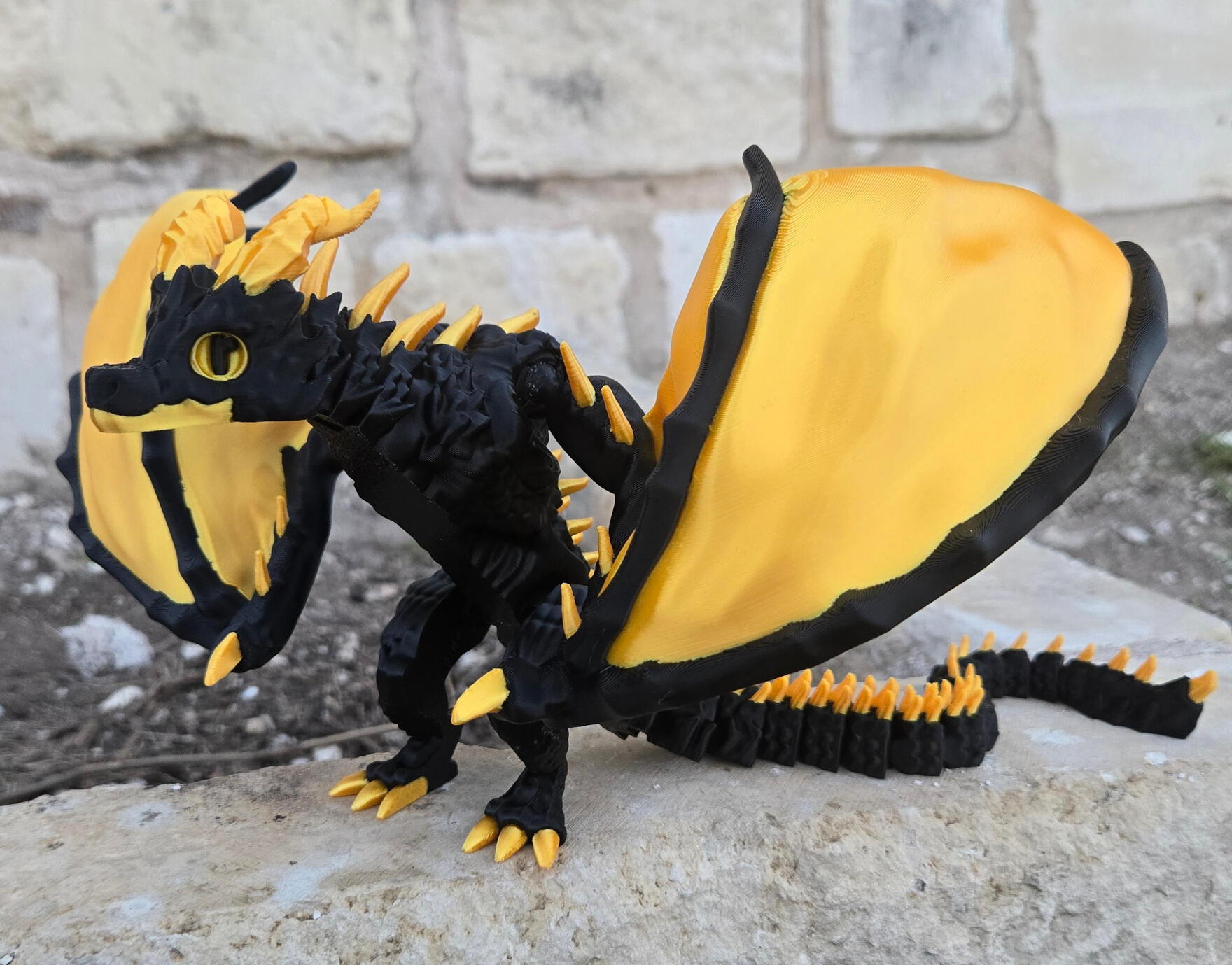 Articulated Standing Wyvern