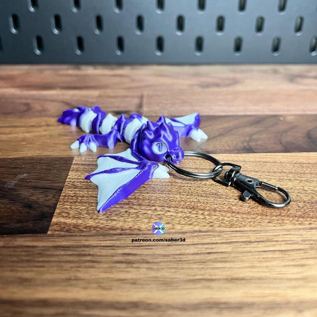 Wyvern Keychain