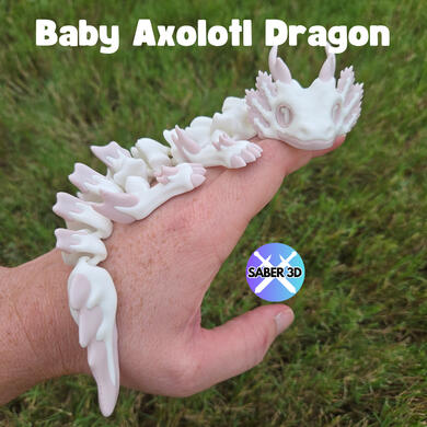 Baby Axolotl Dragon Baby Axolotl Dragon