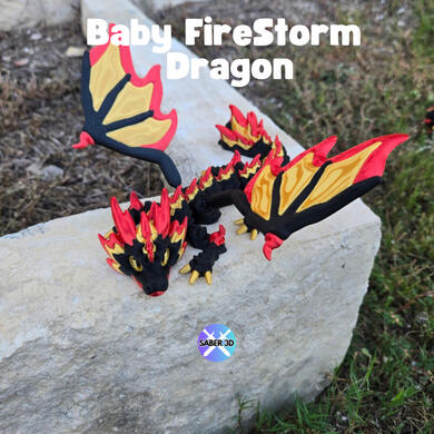 Baby Firestorm Dragon Baby Firestorm Dragon