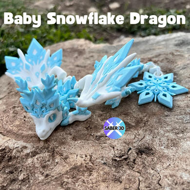 Baby Snowflake Dragon Baby Snowflake Dragon