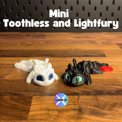 Toothless + Lightfury
