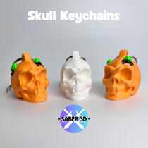 Skull Keychain