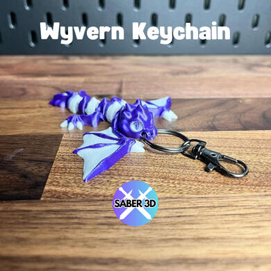 Wyvern Keychain